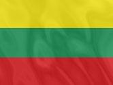 Флаг Литва 120 х 180 см креп-сатин П8