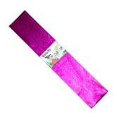 Креп-папір Fantasy металік 50 х 100 см, 20%, колір рожевий, ціна за 1 штуку 81-5