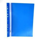 Папка- скоросшиватель Norma 5262-02 А4, пластик, европерфорация, глянцевая, цвет синий 03040366