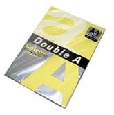 Папір кольоровий А4 Double A 80г/м2, 100 аркушів, колір насичений жовтий 2721