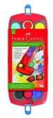 Краски акварельные Faber-Castell Connector сухие 12 цветов 125023/23236