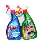 Жидкость TYTAN 500 мл для мытья ванной комнаты спрей + жидкость для мытья кухни 500 мл спрей