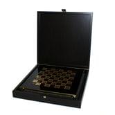 Шахматы Стаунтон Manopoulos, металлические фигуры, коробка 28 х 28 см 088-3202S