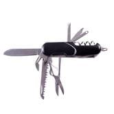 Складной туоистический нож, 11 инструментов, 7,5 см, черный 3011