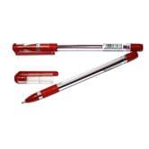 Ручка масляна Hiper Fine Tip 0.7 мм, колір стрижня червоний HO-111