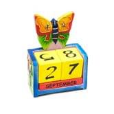 Вечный календарь Бабочка, размер 145 х 105 х 50 мм 29614D