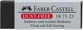 Ластик Faber-Castell черный винил DUST-FREE 187121
