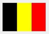 Прапор Бельгія 100 х 150 см, поліестер П7
