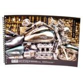 Альбом для рисования А4 "Dream Motors" 20 листов, 120 г/м2, спираль АА4120