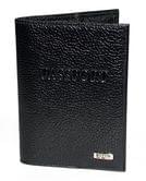Обкладинка для паспорта BUTUN шкіряна, колір чорний 004-001 147