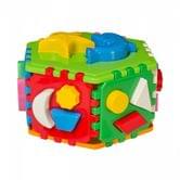 Іграшка куб "Розумний малюк Гіппо ТехноК", 30 деталей 3+ 2445