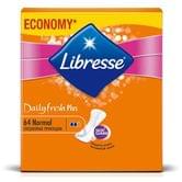 Прокладки щоденні LIBRESSE Fresh Plus Normal 64 штуки 9855