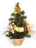 Новогодняя елка с украшениями, h=20 см, в п / п, ассорти 152YX301301/14
