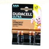 Батарейка Duracell LR03 MХ2400 Ultra 3 + 1  штуки в упаковке, цена за упаковку 93088634PS