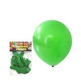 Повітряні кульки TIKI 12" зелені, 10 штук в упаковці ТК-53419