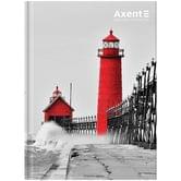 Книга записная Axent А4 "R&B Lighthouse", 96 листов, клетка 8457-4-A
