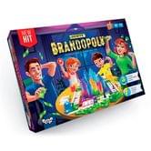 Игра Danko Toys настольная экономическая  развлекательная "Brandopoly", 8+ G-BrP-01-01U