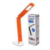Світильник настільний DELUX 5 Вт світлодіодний, біло-помаранчевий TF-310