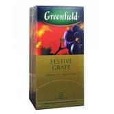 Чай Greenfield Festive Grape с ароматом винограда 25 пакетов х 2 г