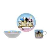 Набір дитячої посуди Limited Edition OWL 3 предмети (супова тарілка + обідня тарілка + горнятко) С557