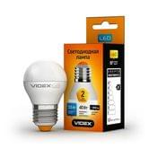 Электролампа VIDEX LED G45е 3.5W E27 3000K 220V VL-G45e-35273