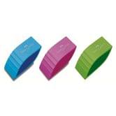 Ластик Faber-Castell кольорова Shaped Eraser в індивідуальній упаковці 183057