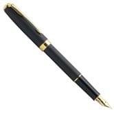 Ручка Parker, Паркер Sonnet 08, перо корпус матово-чорний з позолотою 84 412