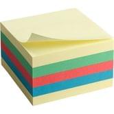 Блок бумаги Axent с клейким слоем 75 х 75 мм, 450 листов, пастель куб 2324-00-A