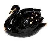 Фігурка "Лебідь", h=20 см, колір чорний 58-290