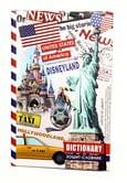 Тетрадь - словарь В6 по иностранному языку, 125 x 200 мм, 120 листов, интегральная обложка SL-B6-INT-120-17193
