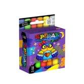 Мел Danko Toys для рисования на асфальте тонкая, 18 штук, разноцветный MEL-02-04U
