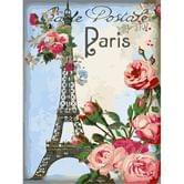Картина по номерам Идейка 30 х 40 см, "Привет из Парижа", холст, акриловые краски, кисточки KHО2063