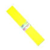 Креп-папір Fantasy флюорисцентний 50х200см,20% , колір жовтий, ціна за 1 штуку 80-92
