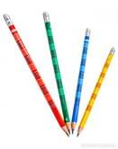 Олівець чорнографітний Fantasy Веселі друзі  HB з ластиком, 4 штуки під блістером, ціна за набір FW99234