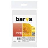 Фотобумага BARVA матовый 10 х 15 см 220 г 100 листов в упаковке IP-AЕ220-224