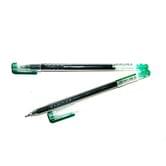 Ручка гелева Hiper Speed Gel 0,5 мм, прозора, 3 км, колір зелений HG-911