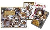 Карти гральні для Бріджа Piatnik Time Pieces, Bridge комплект 2 колоди по 55 карт 2261