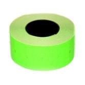 Этикет - лента Printex 21 мм х 12 м прямоугольная, зеленая, 1000 штук 5848