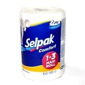 Полотенца бумажые SELPAK MAXI двухслойные 1 рулон