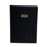 Дневник датированный 2020 По А6 Kashmir 176 листов, линия, цвет черный 242 1410
