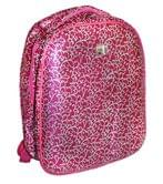 Ранец школьный FANTASY World 31 х 13,5 х 40 см, 1 отделение, цвет розовый, с серебряным узором 160507-PINK