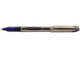 Ручка ролер Zebra Zeb AX7 позолочений корпус, 0,7 мм, колір синій 5417, EX-JB5
