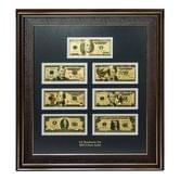 Панно Банкноты с золотым напылением Гранд Презент "Все банкноты USD" 51 х 59 см ГП601062