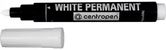 Маркер Centropen перманентний 2,5 мм, колір білий 8586/11