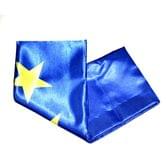 Прапор Євросоюз 120 х 180 см, матеріал атлас П-8А Євро