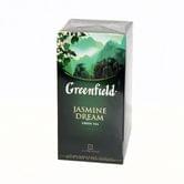 Чай Greenfield Jasmine Dream зелений 25 пакетів х 2 г з ароматом жасмину