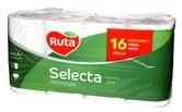Туалетная бумага RUTA Selecta 3 слоя, 16 штук в упаковке, ассорти Т1038,1039