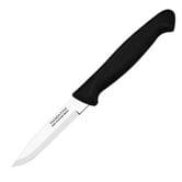 Нож для овощей TRAMONTINA Usual 76 мм, гладкое лезвие, нержавеющая сталь, ручка полипропиленовая 23040/103