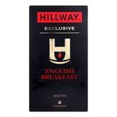Чай Хилвей Exclusive English Brekfast 25  х 2 г, черный байховый