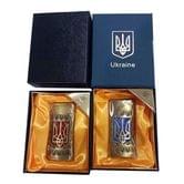 Зажигалка в подарочной упаковке Герб Украины (Турбо пламя) HL-319-1